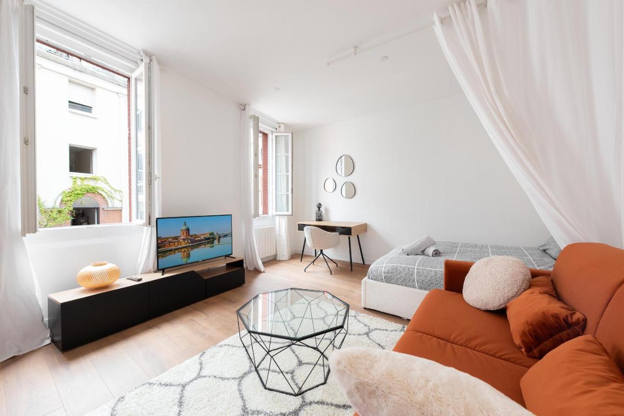 Appartement Moderne A 2 Pas De La Gare Тулуза Экстерьер фото